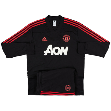2018-19 Manchester United adidas Tracksuit - 8/10 - (L)