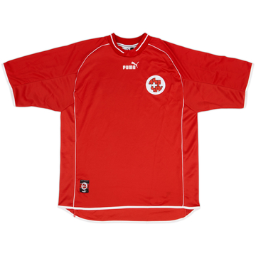 2000-01 Switzerland Home Shirt - 8/10 - (XL)