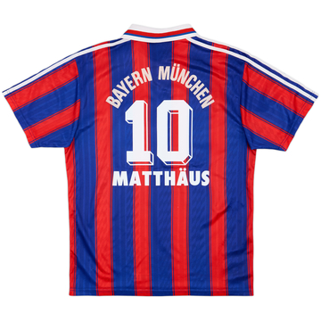 1995-97 Bayern Munich Home Shirt Matthaus #10 - 5/10 - (S)