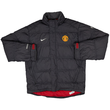 2008-09 Manchester United Padded Bench Coat - 8/10 - (M)
