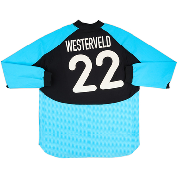 2001 Netherlands Match Issue GK Shirt Westerveld #22