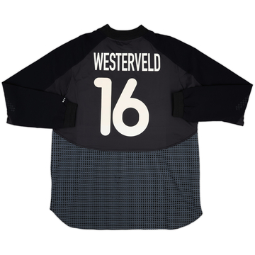 2002 Netherlands Match Issue GK Shirt Westerveld #16