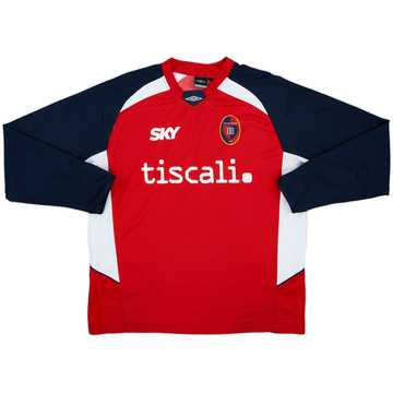2007-08 Cagliari Umbro Training L/S Shirt - 7/10 - (XL)