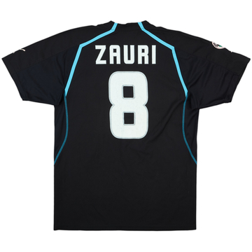 2004-05 Lazio Match Issue Third Shirt Zauri #8