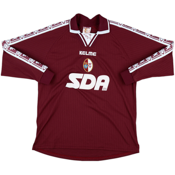 1999-00 Torino Match Issue Home L/S Shirt #15
