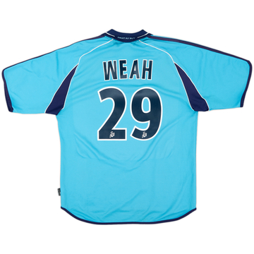 2000-01 Olympique Marseille Away Shirt Weah #29 - 8/10 - (M)