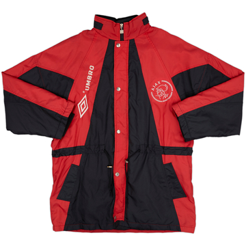 1994-95 Ajax Umbro Padded Bench Coat - 7/10 - (XL)