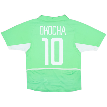 2002-04 Nigeria Home Shirt Okocha #10 - 10/10 - (S)