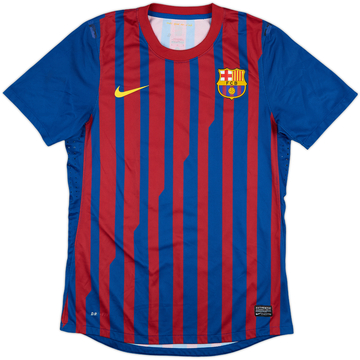 2011-12 Barcelona Match Issue Home Shirt #3