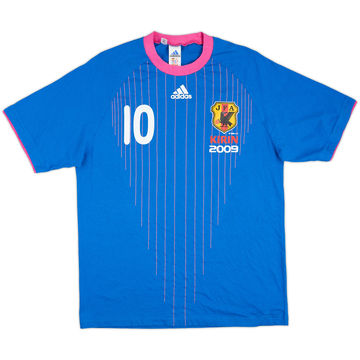 2009 Japan Women adidas Cotton Tee #10 - 9/10 - (L)