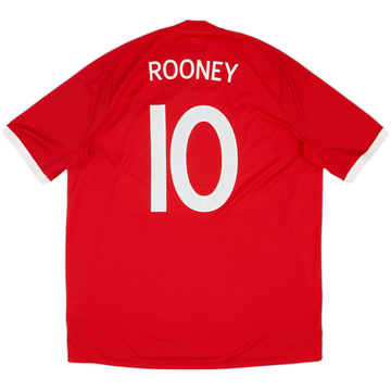 2010-11 England Away Shirt Rooney #10 (XL)