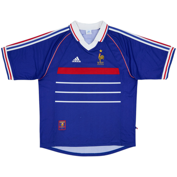1998-00 France Home Shirt - 5/10 - (L)