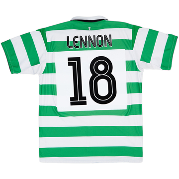2004-05 Celtic Home Shirt Lennon #18 - 6/10 - (L)