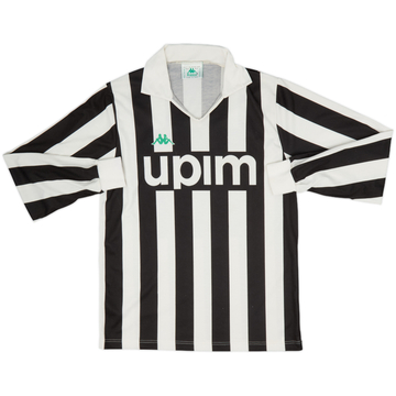 1991-92 Juventus Home L/S Shirt - 8/10 - (M)