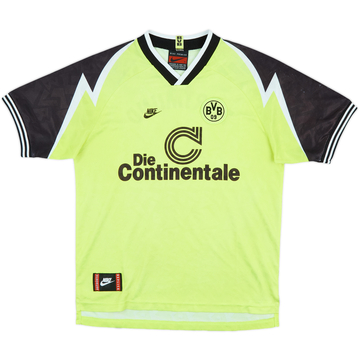 1995-96 Borussia Dortmund Home Shirt - 6/10 - (XL.Boys)