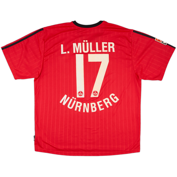 2004-05 Nurnberg Match Issue Home Shirt L. Muller #17