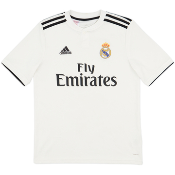 2018-19 Real Madrid Home Shirt - 7/10 - (XL.Boys)