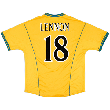 2000-02 Celtic Away Shirt Lennon #18 - 5/10 - (XL)