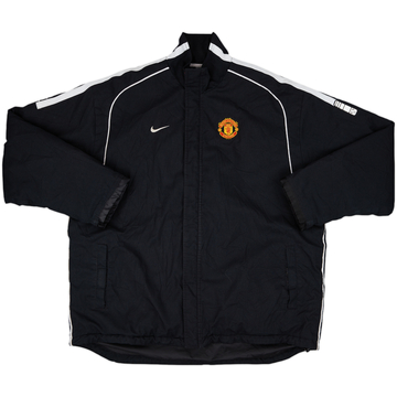 2006-07 Manchester United Nike Padded Bench Coat - 8/10 - (XL)
