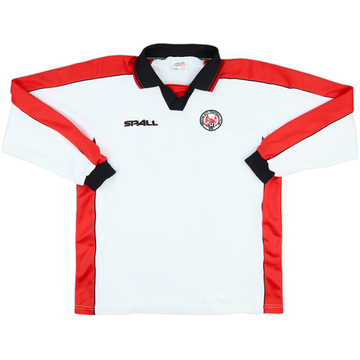 2000-01 Brechin City Match Issue Away L/S Shirt #10