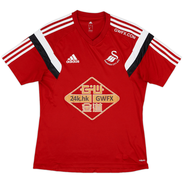 2014-15 Swansea adizero Training Shirt - 6/10 - (M)