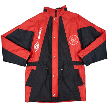 1994-95 Ajax Umbro Padded Bench Coat - 9/10 - (M)