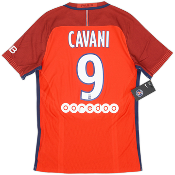 2016-17 Paris Saint-Germain Authentic Away Shirt Cavani #9 (S)
