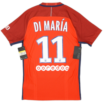 2016-17 Paris Saint-Germain Authentic Away Shirt Di Maria #11 (S)