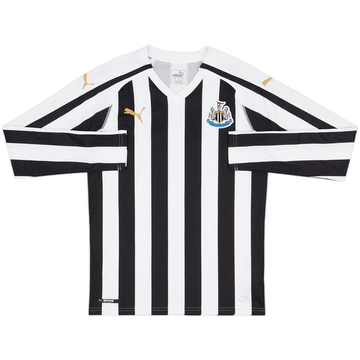 2018-19 Newcastle Home L/S Shirt - 9/10 - (S)