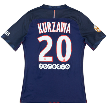 2016-17 Paris Saint-Germain Match Issue Home Shirt Kurzawa #20