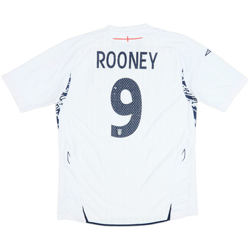 2007-09 England Home Shirt Rooney #9 - 4/10 - (M)