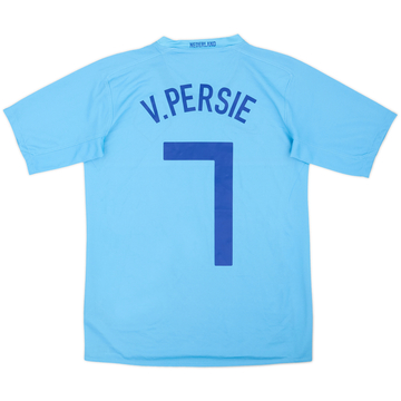 2008-10 Netherlands Away Shirt van Persie #7 - 9/10 - (XL.Boys)