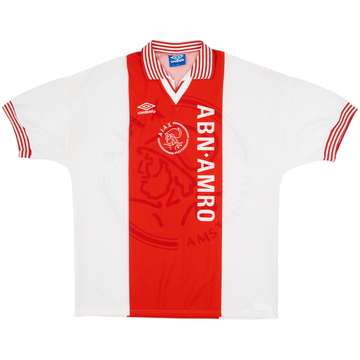 1995-96 Ajax Home Shirt - 8/10 - (XL)