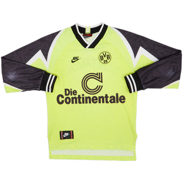 1995-96 Borussia Dortmund Home Shirt - 7/10 - (XS)