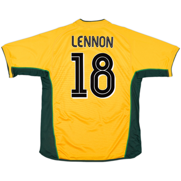 2002-03 Celtic Away Shirt Lennon #18 - 7/10 - (L)