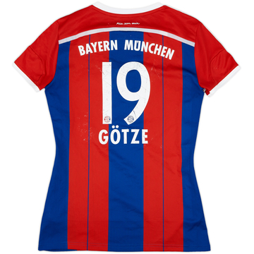 2014-15 Bayern Munich Home Shirt Gotze #19 - 5/10 - (Women's L)