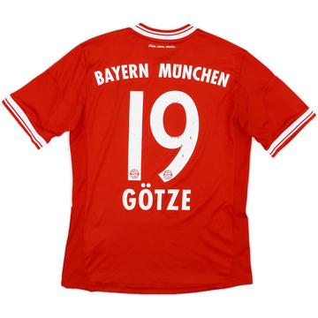 2013-14 Bayern Munich Home Shirt Gotze #19 - 5/10 - (L.Boys)