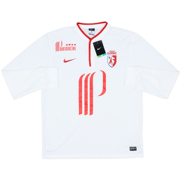 Camiseta de visitante de manga larga del Lille 2013-14 (XL)