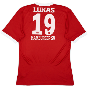 2016-17 Hamburg adidas Football School Training Shirt Lukas #19 - 7/10 - (S)
