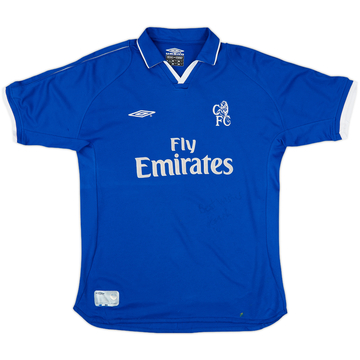 2001-03 Chelsea Home Shirt - 5/10 - (L.Boys)