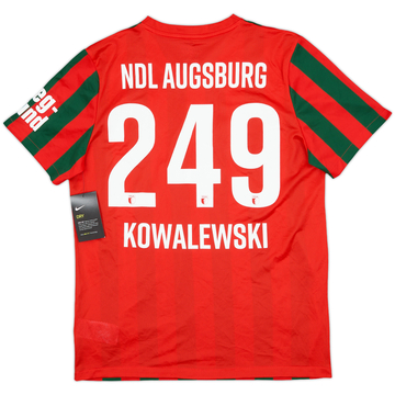 2021-22 Augsburg Home Shirt Kowalewski #249 (L)