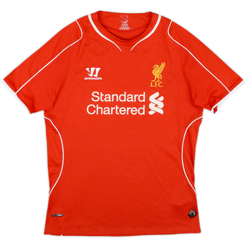 2014-15 Liverpool Home Shirt - 6/10 - (XL.Boys)