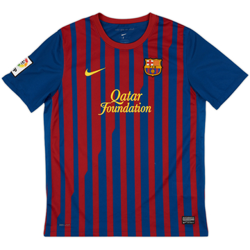 2011-12 Barcelona Home Shirt - 6/10 - (XL.Boys)