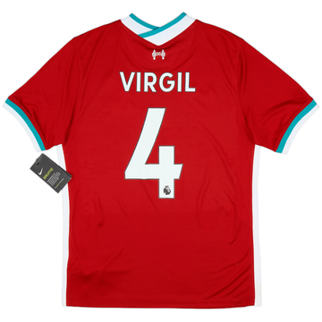 2020-21 Liverpool Home Shirt Virgil #4 (M)