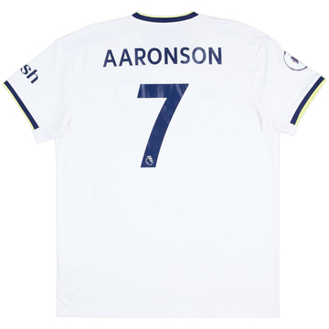 2022-23 Leeds United Home Shirt Aaronson #7 - 8/10 - (XL)