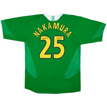 2005-06 Celtic Away Shirt Nakamura #25 - 6/10 - (L)