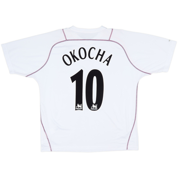 2003-05 Bolton Home Shirt Okocha #10 - 8/10 - (L)