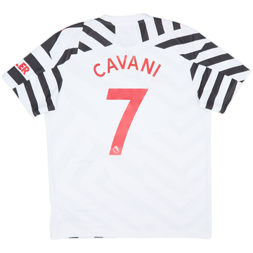 2020-21 Manchester United Third Shirt Cavani #7 - 7/10 - (L)