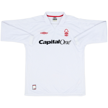 2003-04 Nottingham Forest Away L/S Shirt - 10/10 - (L)