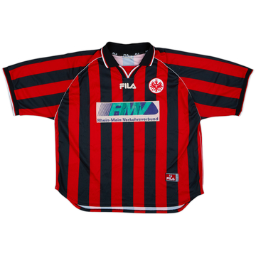 2001-03 Eintracht Frankfurt Youth Match Issue Home Shirt #22